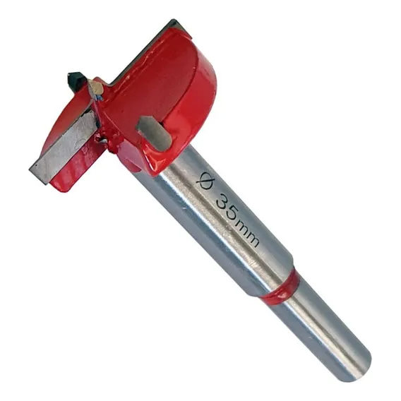Broca Fresa Tipo Forstner 35mm Para Madeira Mdf Dobradica Foto 1