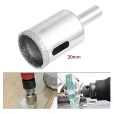 Broca Serra Copo Diamantada 20mm Porcelanato Vidro Cerâmica Foto mini 2