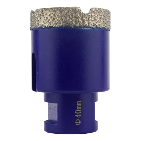Broca Serra Copo Diamantada 40mm P/ Porcelanato Cerâmica Foto 1
