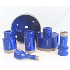 Broca Serra Copo Diamantada 40mm P/ Porcelanato Cerâmica Foto mini  3
