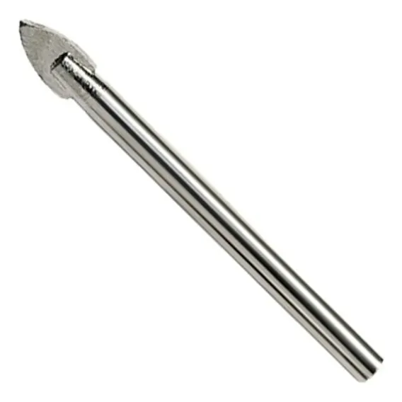 Brocas Diamantadas 6 Mm Furar Vidros Marmore Piso Ceramica Foto 1