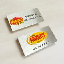 Broche Aço Crachá Boton Doutor Magnético Imã Personalizado Cor Prateado Sua Arte Personalizada Foto mini  2