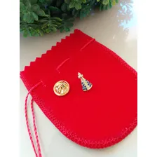 Broche Boton Pingente De Nossa Senhora Aparecida Banhado Foto mini 4