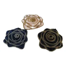 Broche Flor 3d Várias Cores Kit Com 3 Unidades Padrinho Casamento Noivo Flor De Lapela Foto mini  3