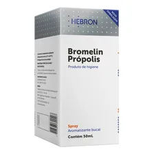 Bromelin Própolis Spray 50ml - Hebron Foto  mini 1