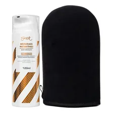 Bronzeado Instantâneo 120ml + Luva Aplicadora Skelt Foto  mini 1