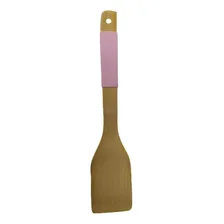 Brt Espátula Madeira Silicone - rosa Foto  mini 1