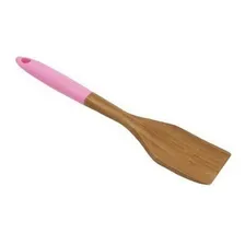 Brt Espátula Madeira Silicone - rosa Foto mini  2