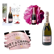Brut Imperial & Chandon Imperial Brut Rosé Champagne Moet ChMoët & Chandon Impérial 2020 adega Moët & Chandon rosé 750 Foto mini 1