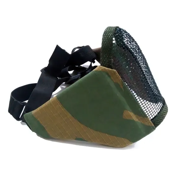 Brutauro mascara meia face confort woodland paintball Foto 1