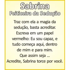 Bruxa Sabrina Feiticeira Da Sedução Estatueta Imagem Resina Cor n/a Foto mini 4