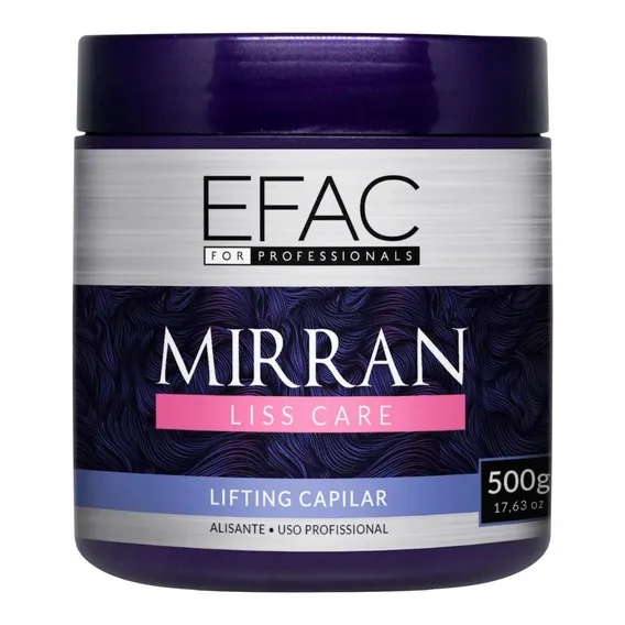 Btox Capilar Sem Formol Antifrizz Matizador Mirran 500g Efac Foto 1