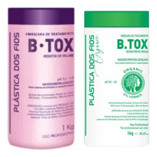 Btox Plastica Dos Fios Rosa 1kg + Btox Sem Formol 1kg Foto mini 1