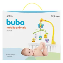 Buba Mobile Musical Girafa Com Animais 5849 Foto mini 2