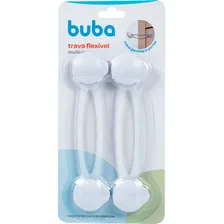Buba Trava Flexível Cor Branco kit 2 unidades Foto mini  3