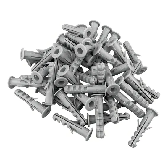Bucha 6 Mm Com Anel Fischer 100un Foto 1