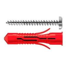 Bucha Fixacao Sforplast Mx 06 Com Parafuso 100 Pecas 1697 Foto  mini 1
