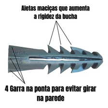 Buchas 8mm S/ Anel Usaf Pacote C/ 1000 Unidades S8 Foto mini 3