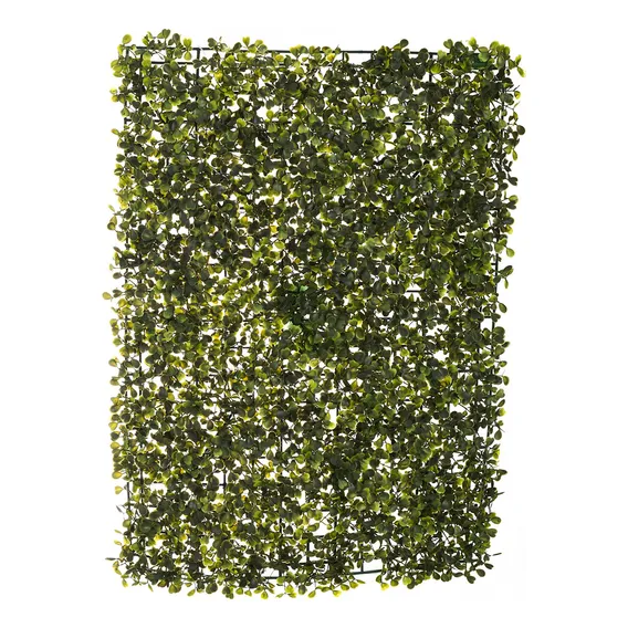 Buchinho jardim vertical placa 40x60 artificial painel verde Foto 1