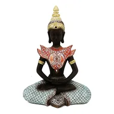 Buda Decoracao Estatueta Meditação Estatua Enfeite Luxo Casa Foto mini 1