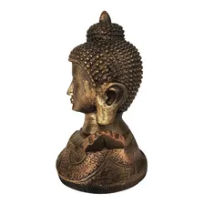 Buda Hindu Busto * Chakras * Resina * Hindu Cor Dourado Foto mini 3
