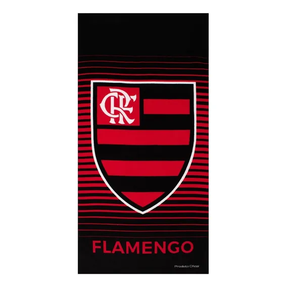 Buettner toalha de banho Praia Piscina veludo 100% algodão Oficial Time Flamengo Foto 1