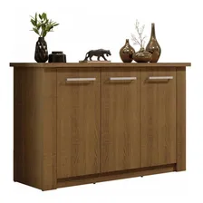 Buffet Aparador Para Sala De Jantar Madesa 3 Portas Cor Rustic 72705Z1 Foto mini  2