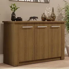 Buffet Aparador Para Sala De Jantar Madesa 3 Portas Cor Rustic 72705Z1 Foto  mini 1