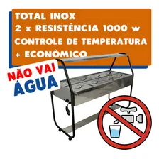 Buffet Carro Self Service Termico 8 Cubas Quente 220v Ekenox VIX9490 Foto mini  2
