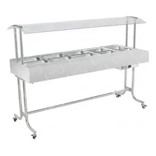 Buffet Estufa Self Service Aquecimento Alimentação Mod Ea10m 220v Foto mini 1