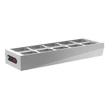 Buffet Self Service Termico 10 Cubas Cor 127v Foto mini 2