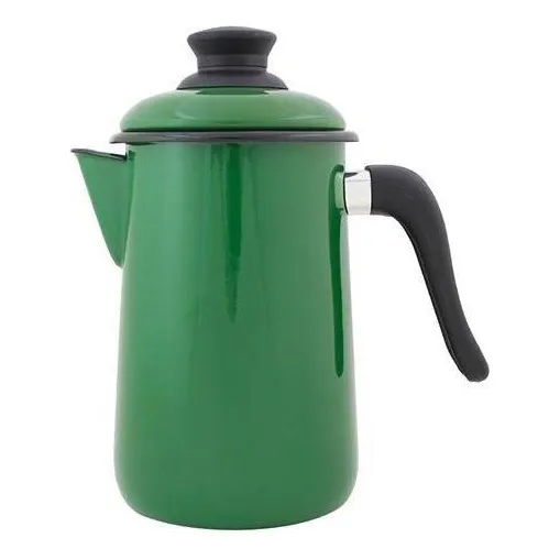 Bule Esmaltado Ewel Verde Foto 1