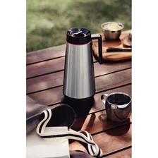 Bule Garrafa Térmica 750ml Tramontina Aço Inox Ampola Vidro Foto mini 3