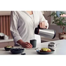 Bule Garrafa Térmica 750ml Tramontina Aço Inox Ampola Vidro Foto mini 2