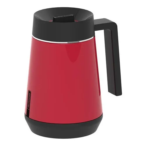 Bule Térmico Tramontina Exata Inox Vermelho C/ Infusor 300ml Foto 1