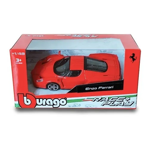 Burago Ferrari Enzo Ferrari Escala 1/43 Cor Vermelha Foto 1