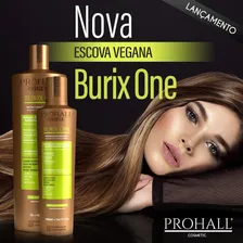 Burix Escova Progressiva Vegana S/ Formol Prohall + Biomask Foto mini 4