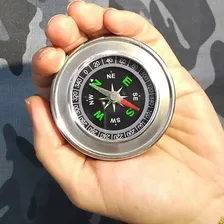 Bússola P Profissional Metal Bolso Camping Caça Trilha Pesca Foto mini  3