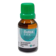 Butox 20ml - Msc - Anti Pulgas Carrapatos Para Cães Gatos Foto mini 1