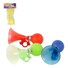 Buzina Corneta Plastico Para Bicicleta Tipo Fom Fom 15,2cm Foto mini 1