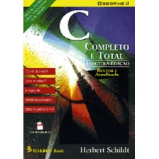 C: Completo e Total: Completo e Total, de Schildt, Herbert., vol. 1. Editora Pearson Education do Brasil S.A., capa mole, edição 3 em português, 1997 Foto mini 4