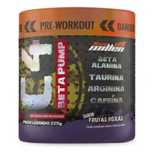 C4 Beta Pump Pré-treino Pote 225g Frutas Roxas New Millen Foto  mini 1