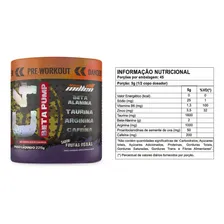 C4 Beta Pump Pré-treino Pote 225g Frutas Roxas New Millen Foto mini  2