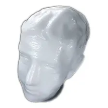Cabeça De Cera - Homem / Mulher Cor Branco Foto mini 3