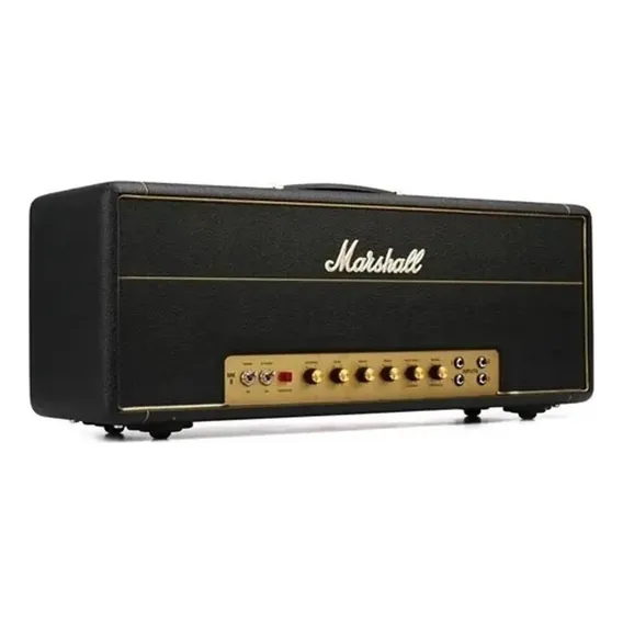 Cabeça de guitarra Marshall 1959 Slp 100w Plexi Super Lead cor preta Foto 1