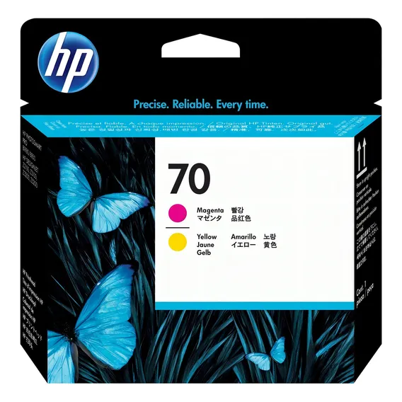 Cabeça de impressão magenta-amarela Hp Lf 70 Foto 1