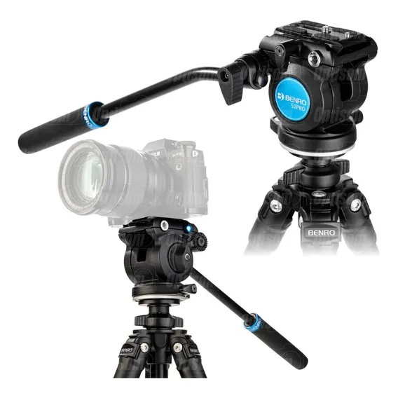 Cabeça De Tripé Hidráulica Benro S2 Pro Para 2,5kg Foto 1