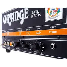 Cabeça de válvula Orange Dark Terror de 7/15 watts para guitarra preta Foto mini  2