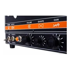 Cabeça de válvula Orange Dark Terror de 7/15 watts para guitarra preta Foto mini  3