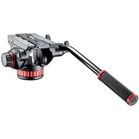 Cabeça de vídeo preta Manfrotto 502 MVH502Ah Foto 1
